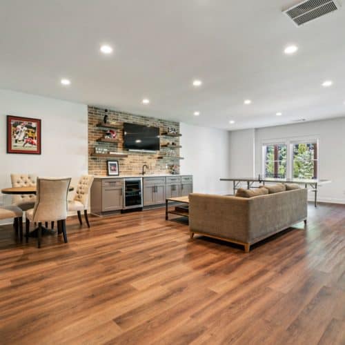 basement finish in sandy springs, ga